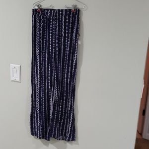 Light fabric elastic pants